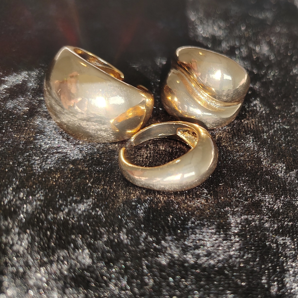 Gold Statement Rings - Picture 3 of 8